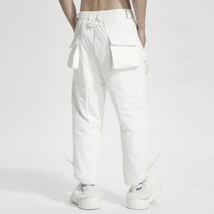 Loose/Relaxed Fit Warrior Fleece / Cotton Pants With Durable Ripstop For men