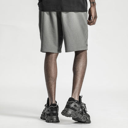 Minimalist Warrior Shorts With Elastic Waistband For men