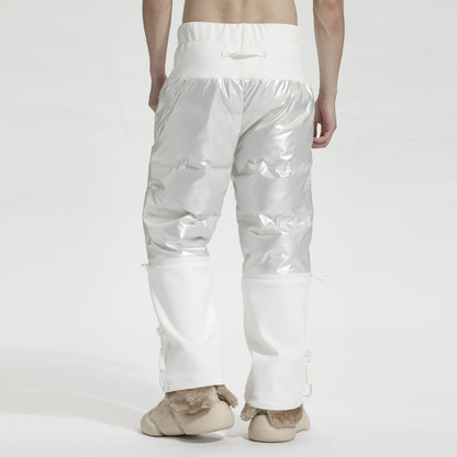 Streetwear Warrior Fleece / Cotton Pants With Elastic Waistband For men