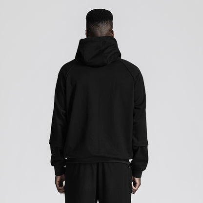 Streetwear Warrior Hoodies & Sweatshirts With Adjustable Drawstring For men