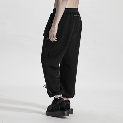 Minimalist Warrior joggers With Elastic Waistband For men