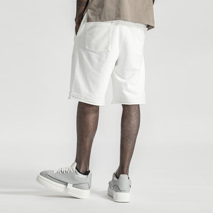 Minimalist Warrior Shorts With Elastic Waistband For men