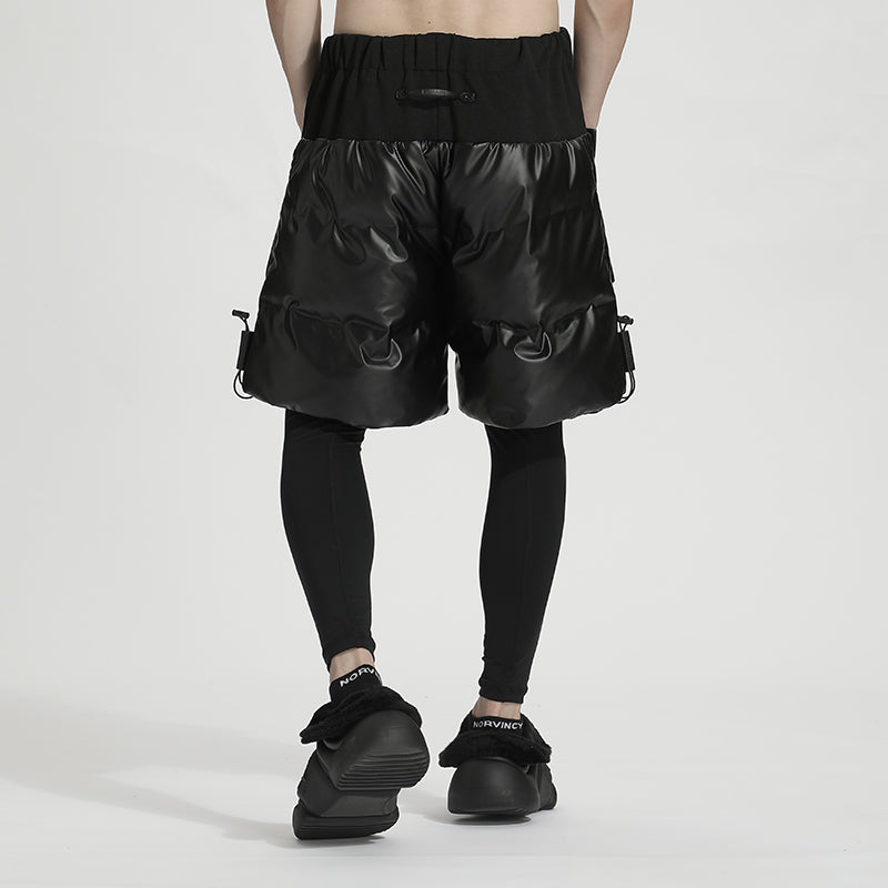 Streetwear Warrior Fleece / Cotton Pants With Elastic Waistband For men