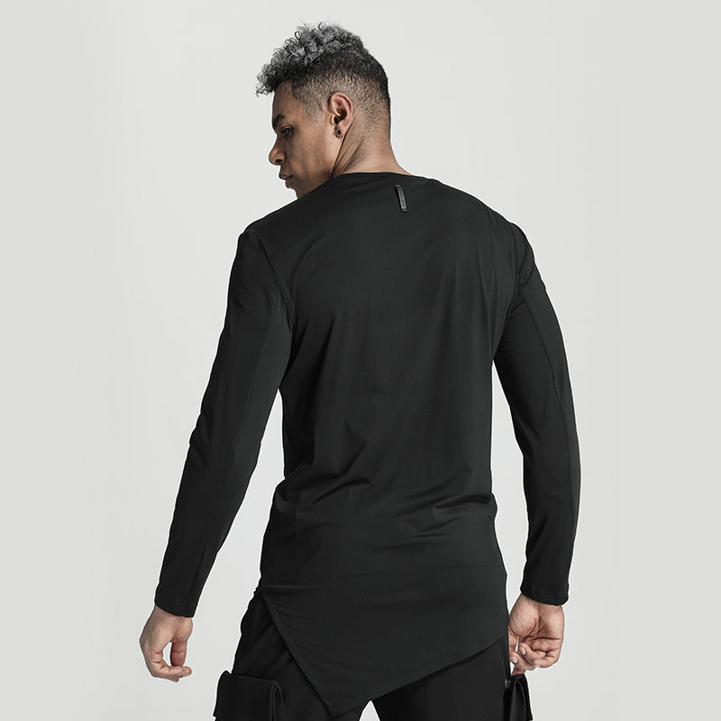 Slim Fit Warrior Base Layer Tops With Quick-Dry Fabric For men