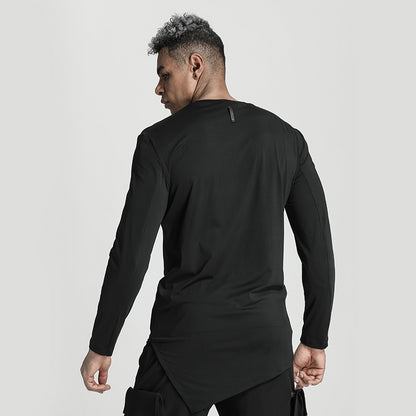 Slim Fit Warrior Base Layer Tops With Quick-Dry Fabric For men