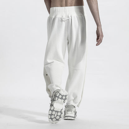 Minimalist Warrior Sweatpants With Elastic Waistband For men