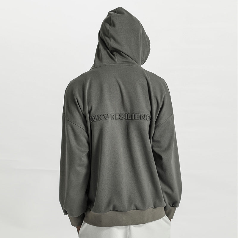 Minimalist Warrior Hoodies & Sweatshirts With Ribbed Cuffs/Hem For men
