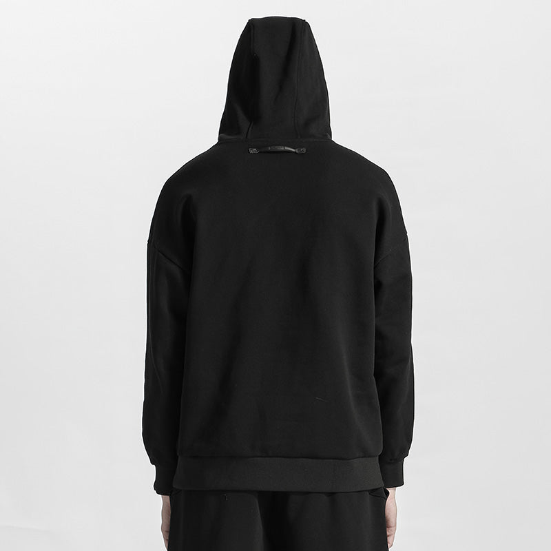 Avant-Garde Warrior Hoodies & Sweatshirts With Ribbed Cuffs/Hem For men