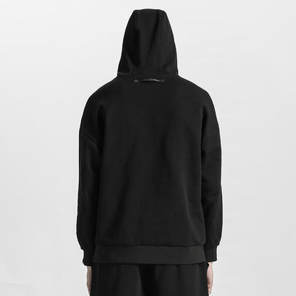 Avant-Garde Warrior Hoodies & Sweatshirts With Ribbed Cuffs/Hem For men