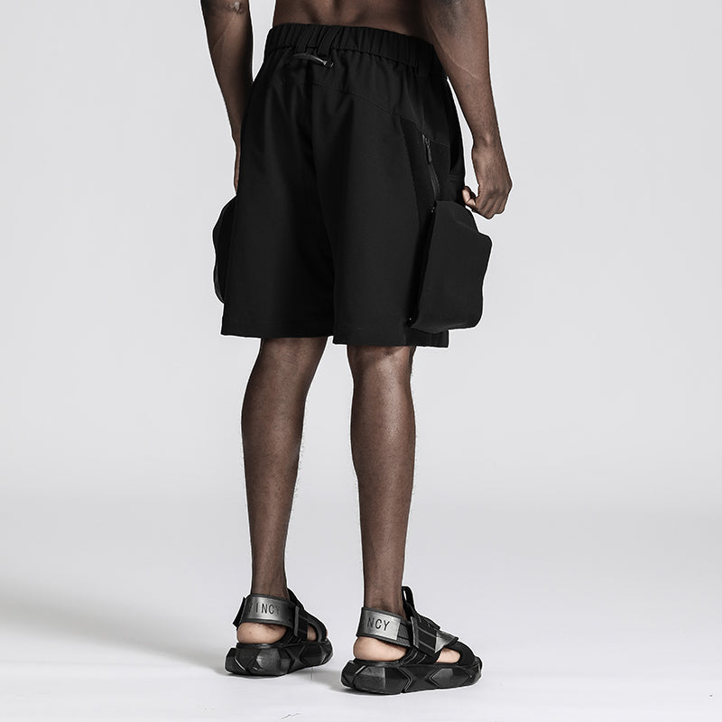 Loose/Relaxed Fit Warrior Shorts With Multi-Pocket Design For men