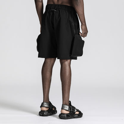 Loose/Relaxed Fit Warrior Shorts With Multi-Pocket Design For men