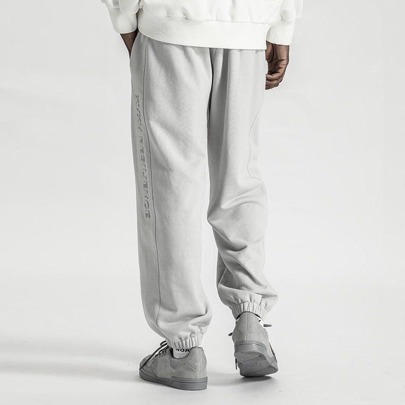 Minimalist Warrior Sweatpants With Elastic Waistband For men