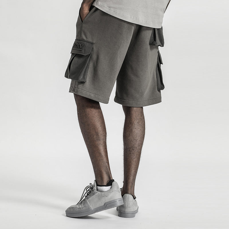 Minimalist Warrior Shorts With Multi-Pocket Design For men