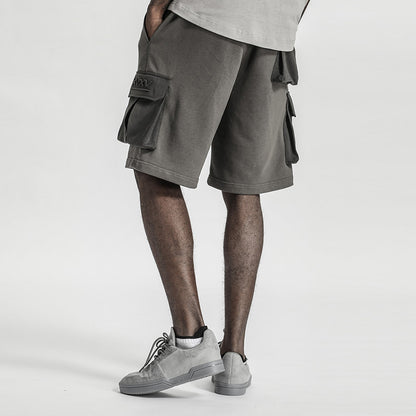 Minimalist Warrior Shorts With Multi-Pocket Design For men