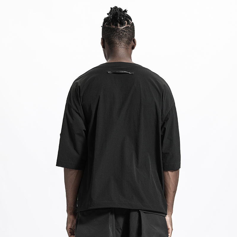 Tactical Warrior T-Shirts With Multi-Pocket Design For men