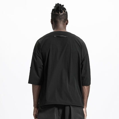 Tactical Warrior T-Shirts With Multi-Pocket Design For men