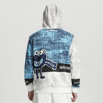Avant-Garde Warrior Hoodies & Sweatshirts With Adjustable Drawstring For men