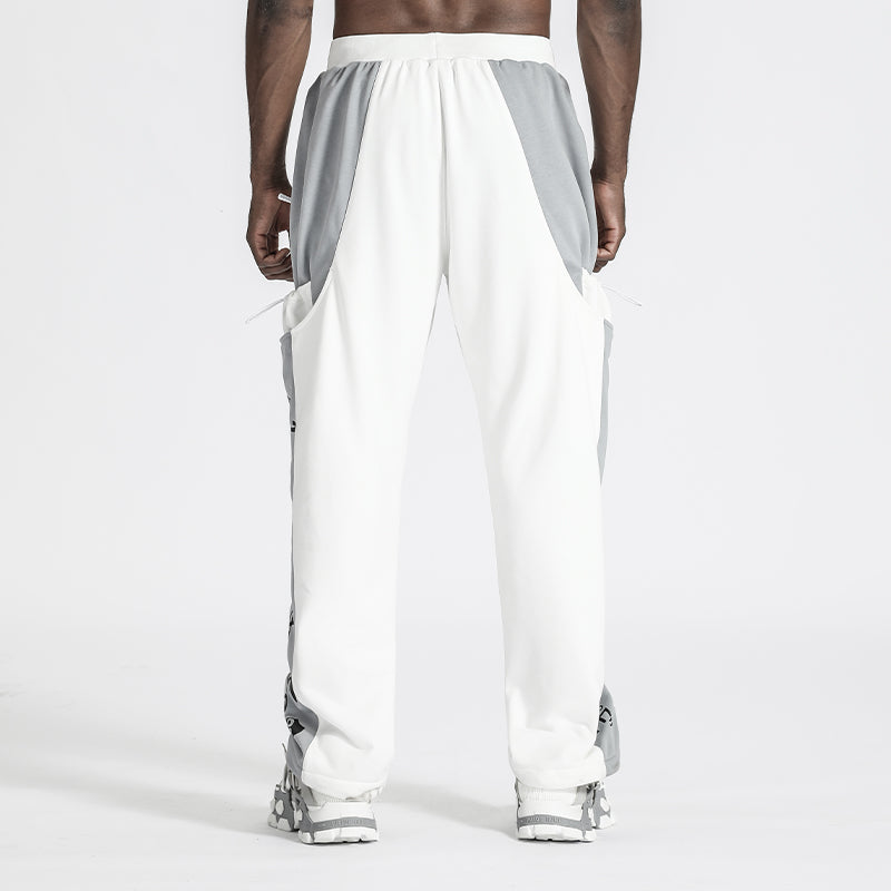 Avant-Garde Warrior Sweatpants With Adjustable Drawstring For men