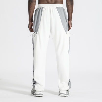 Avant-Garde Warrior Sweatpants With Adjustable Drawstring For men