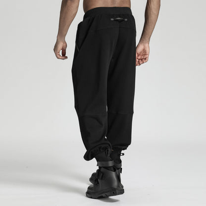 Minimalist Warrior Sweatpants With Adjustable Drawstring For men