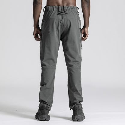 Utilitarian Warrior Cargo Pants With Multi-Pocket Design For men