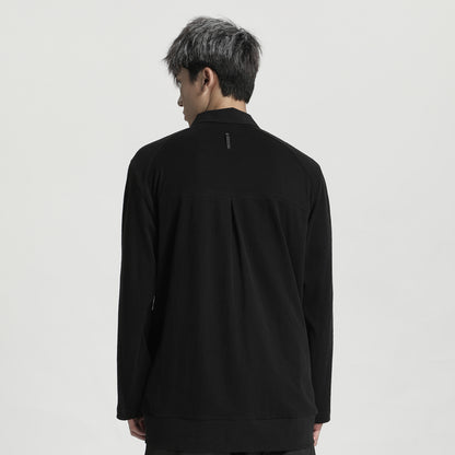 Utilitarian Warrior Shirts With Multi-Pocket Design For men