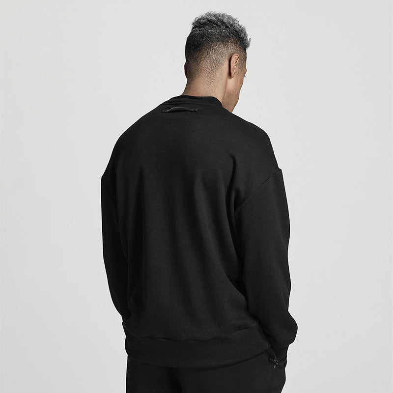 Loose/Relaxed Fit Warrior Hoodies & Sweatshirts With Multi-Pocket Design For men