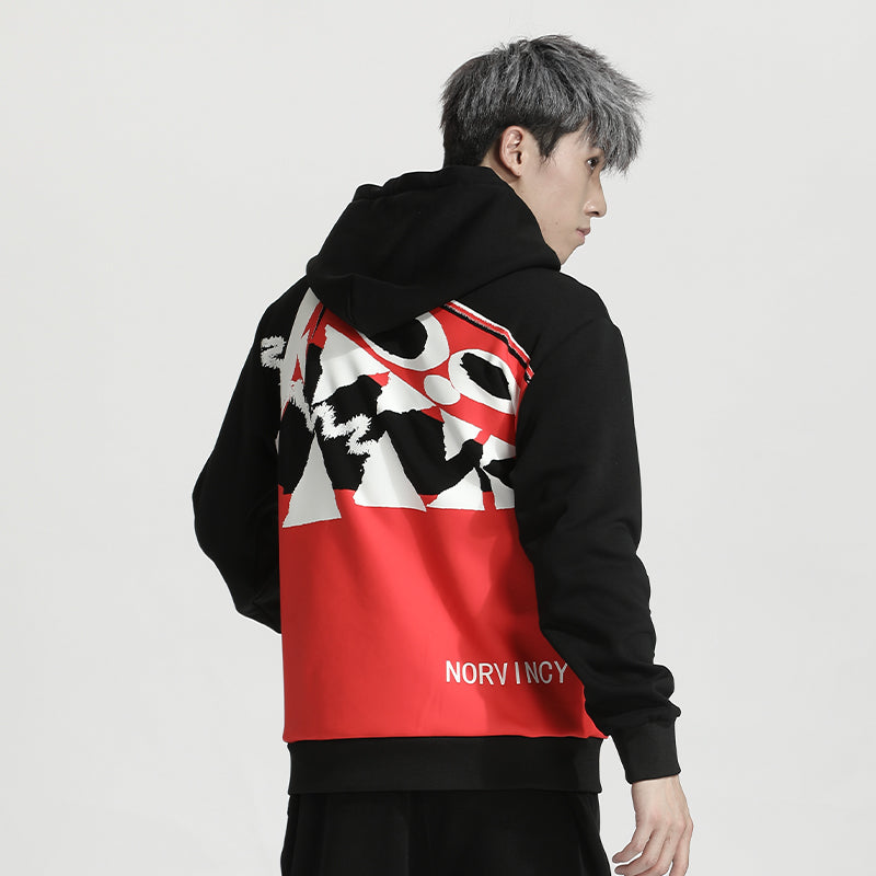Avant-Garde Warrior Hoodies & Sweatshirts With Adjustable Drawstring For men