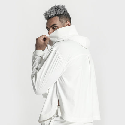 Cropped Length Warrior Jackets With Multi-Pocket Design For men