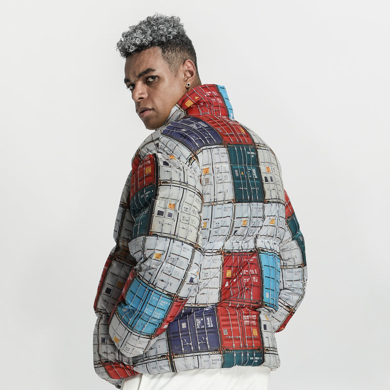Streetwear Warrior Padded Jackets With Windproof For men