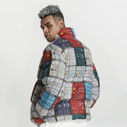 Streetwear Warrior Padded Jackets With Windproof For men