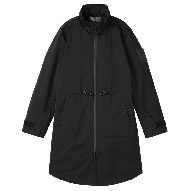 Longline Warrior Coats With Two-Way Zipper For men