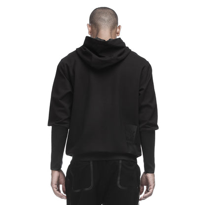 Cyberpunk Aesthetic Warrior Hoodies & Sweatshirts With Ribbed Cuffs/Hem For men