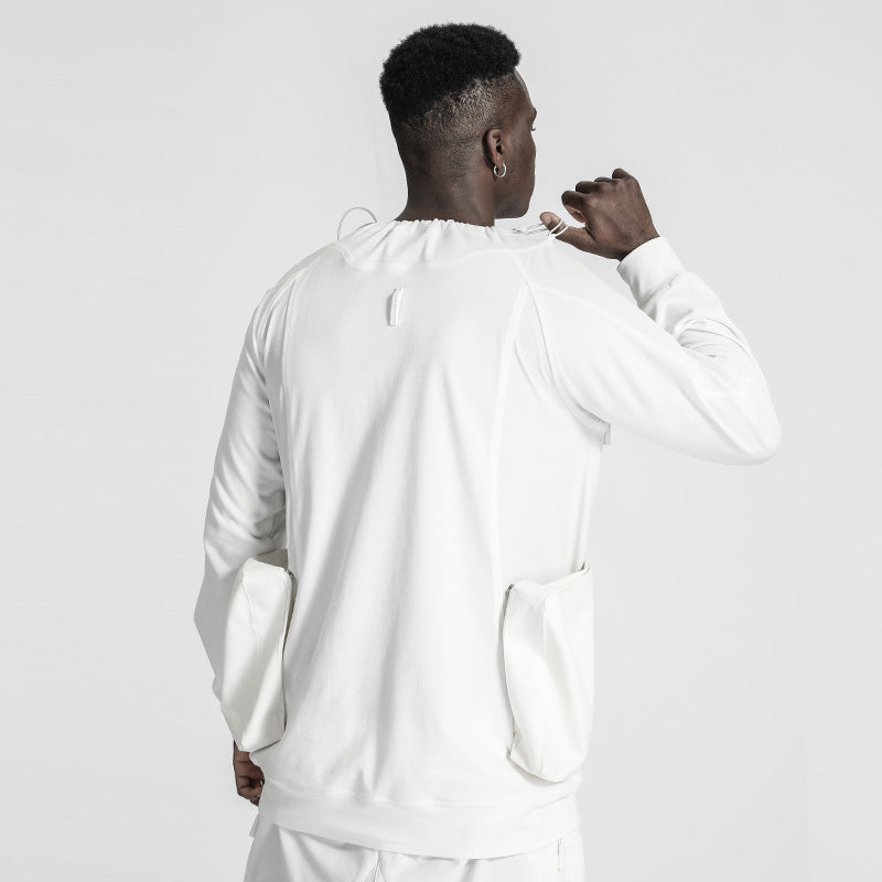 Patchwork panel Warrior T-Shirts With Durable Ripstop For men