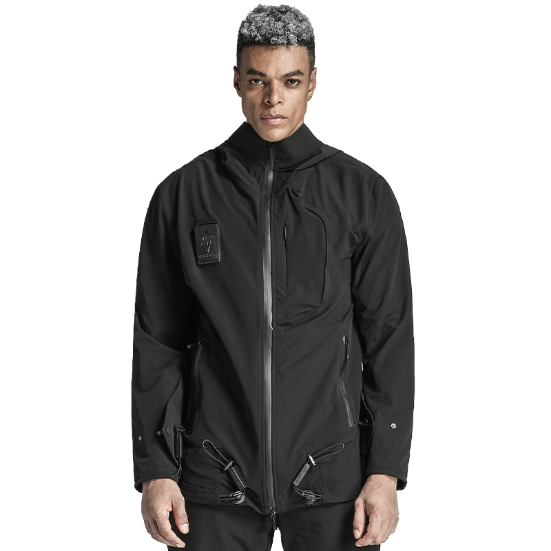 Outdoor Tech Warrior Jackets With Adjustable Drawstring For men
