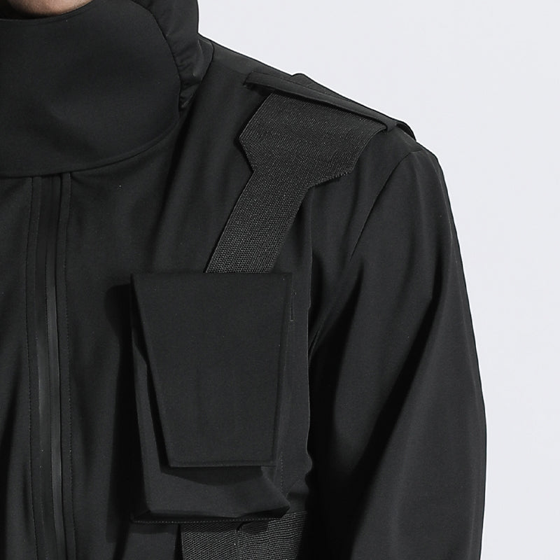 Multi-Pocket Design Warrior Jackets With Avant-Garde For men