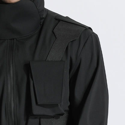Multi-Pocket Design Warrior Jackets With Avant-Garde For men