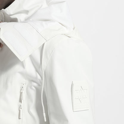 Avant-Garde Warrior Windbreakers With Adjustable Drawstring For men