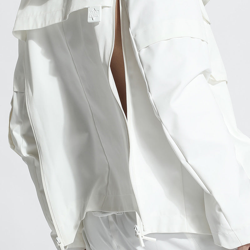 Utilitarian Warrior Jackets With Two-Way Zipper For men
