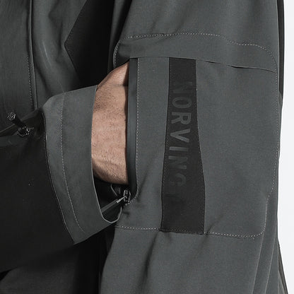 Cyberpunk Aesthetic Warrior Windbreakers With Windproof For men