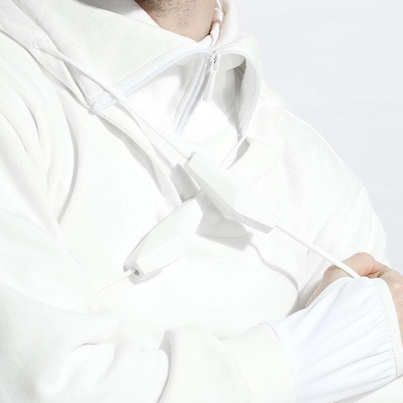 Avant-Garde Warrior Hoodies & Sweatshirts With Adjustable Drawstring For men
