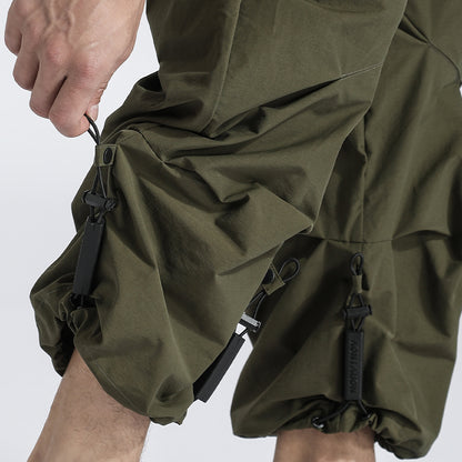 Tactical Warrior Cargo Pants With Elastic Waistband For men