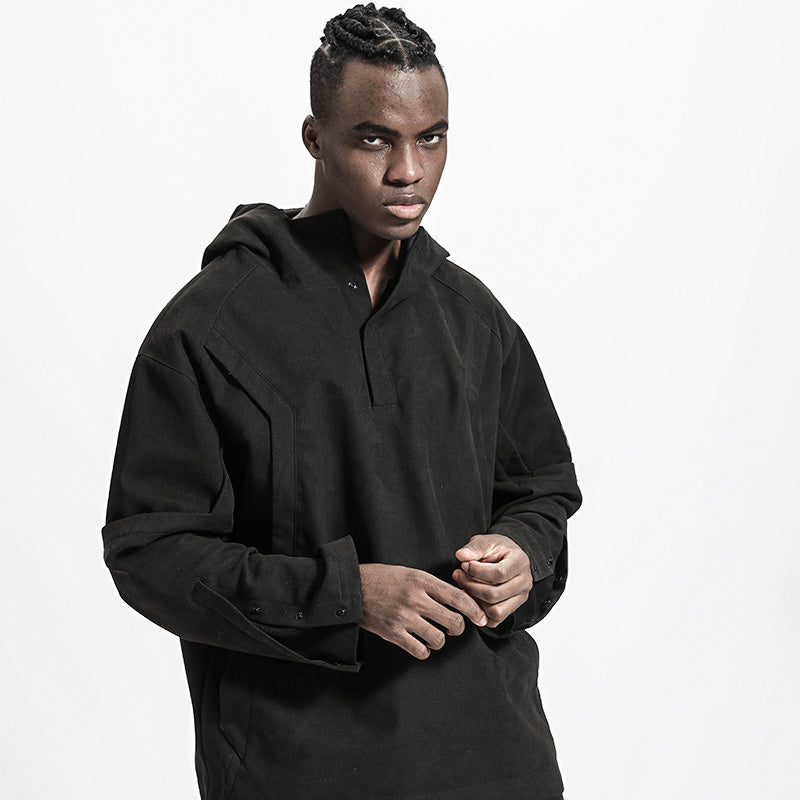Patchwork panel Warrior Hoodies & Sweatshirts With Durable Ripstop For men