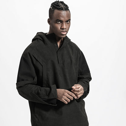 Patchwork panel Warrior Hoodies & Sweatshirts With Durable Ripstop For men
