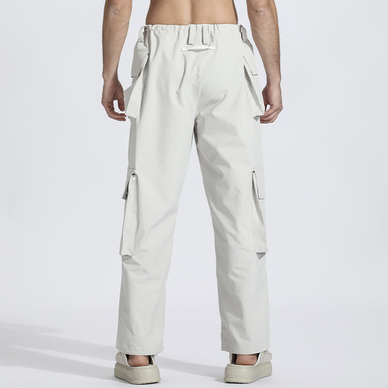 Minimalist Warrior Cargo Pants With Multi-Pocket Design For men