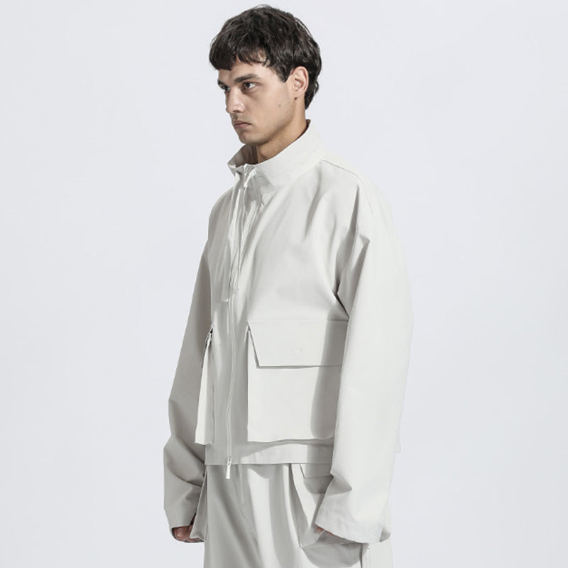 Loose/Relaxed Fit Warrior Jackets With Multi-Pocket Design For men