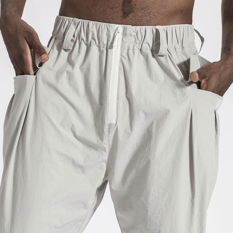 Minimalist Warrior joggers With Elastic Waistband For men