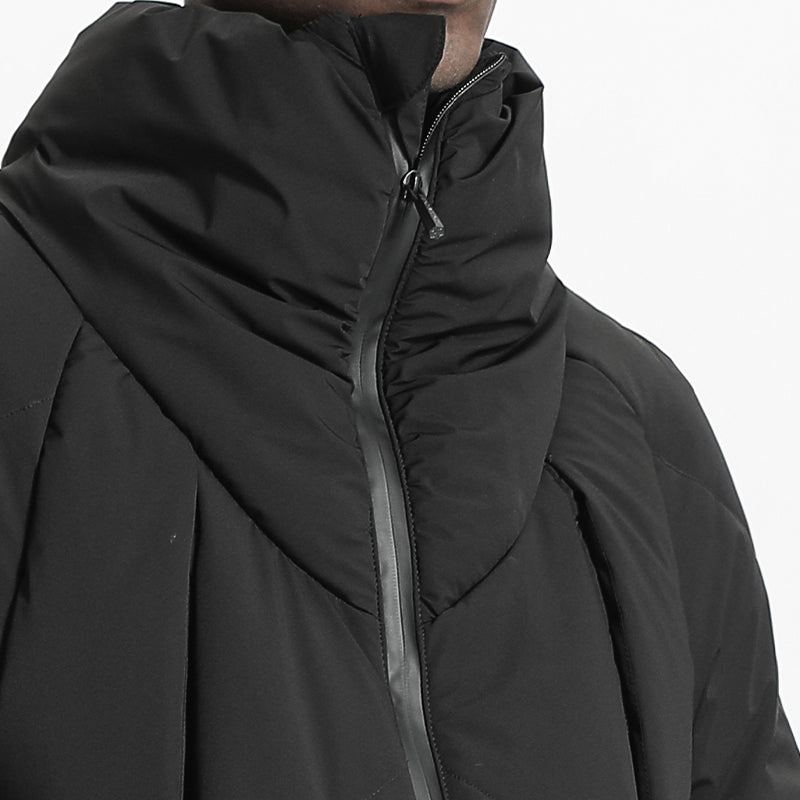 Minimalist Warrior Padded Jackets With Two-Way Zipper For men