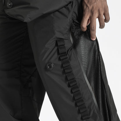 Utilitarian Warrior Cargo Pants With Multi-Pocket Design For men