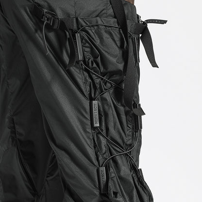 Utilitarian Warrior Cargo Pants With Multi-Pocket Design For men